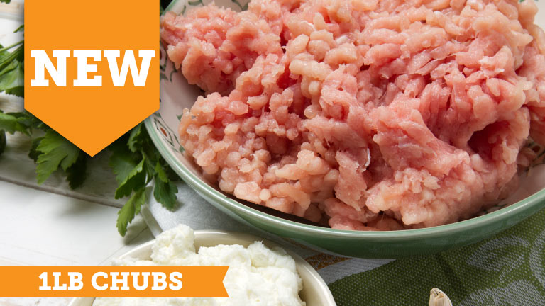 90/10 Ground Turkey — 1lb Packages