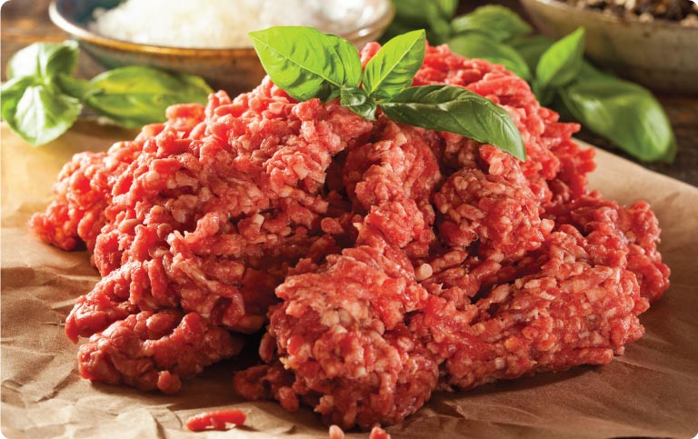 Fresh 80/20 Ground Beef at only $2.99/lb.